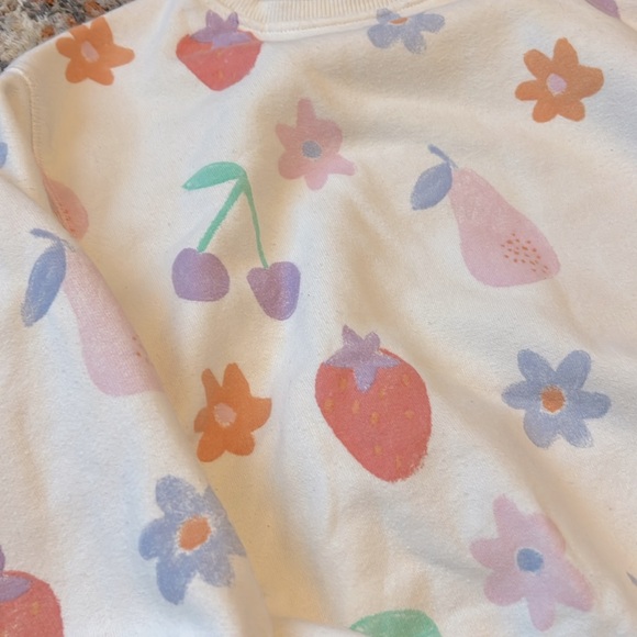 Reserved [Zara] Fruit Sweatshirt - Picture 2 of 4